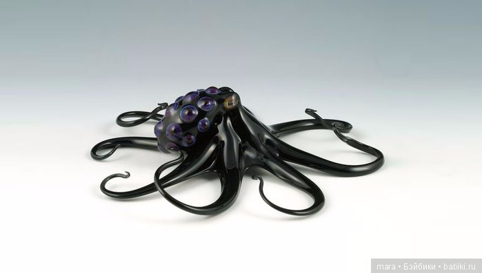 Скульптуры животных из разноцветного стекла стеклоклодува Scott Bisson (фото 8)