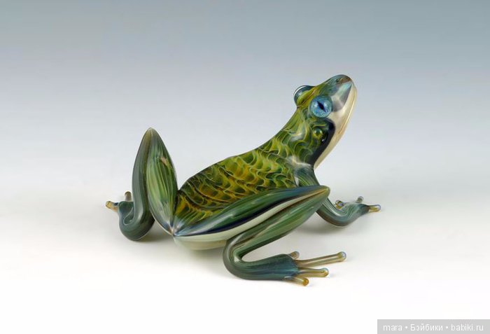Скульптуры животных из разноцветного стекла стеклоклодува Scott Bisson (фото 7)