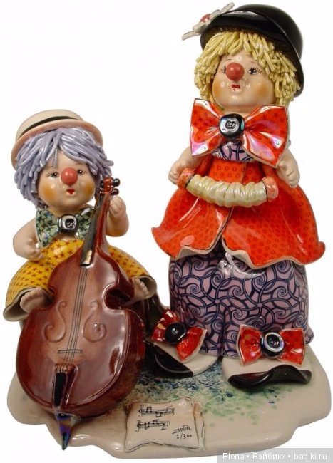 Фирма Zampiva. У фарфоровых фигурок - жизнь как у людей