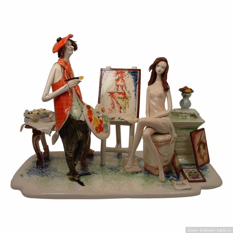 Фирма Zampiva. У фарфоровых фигурок - жизнь как у людей
