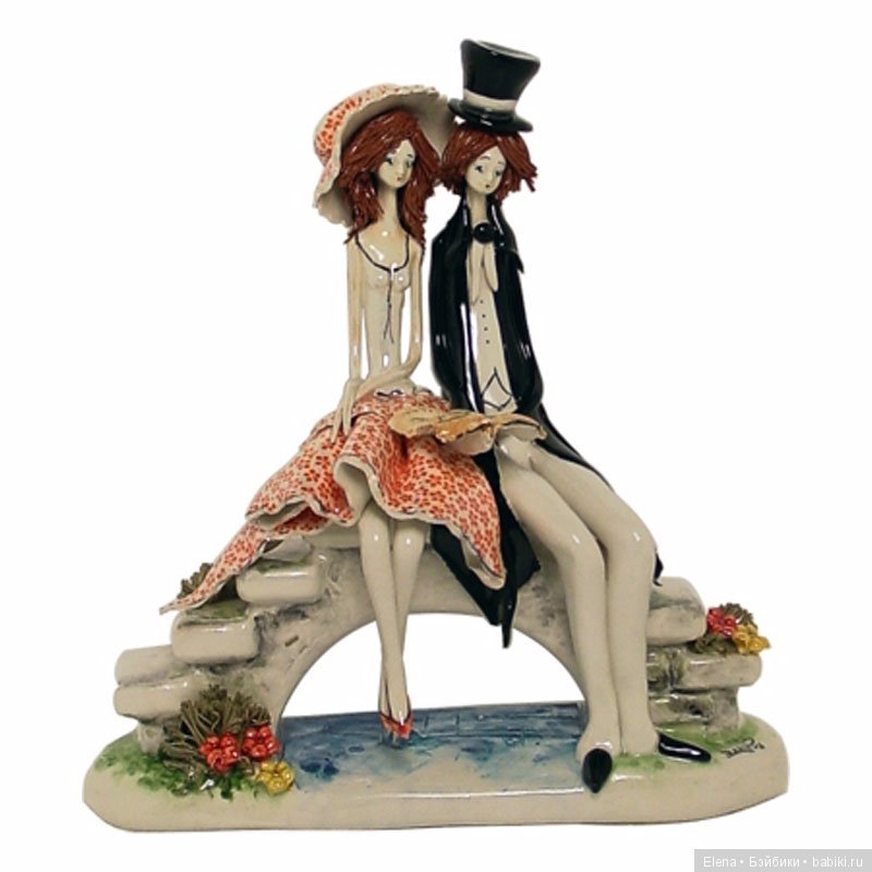 Фирма Zampiva. У фарфоровых фигурок - жизнь как у людей