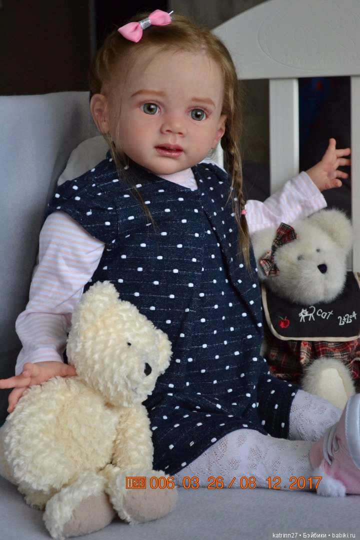 Кукла реборн Танюша, молд Fritzi. Автор Ekaterina Abbyasova babies (фото 5)