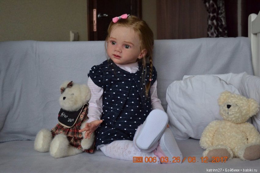 Кукла реборн Танюша, молд Fritzi. Автор Ekaterina Abbyasova babies