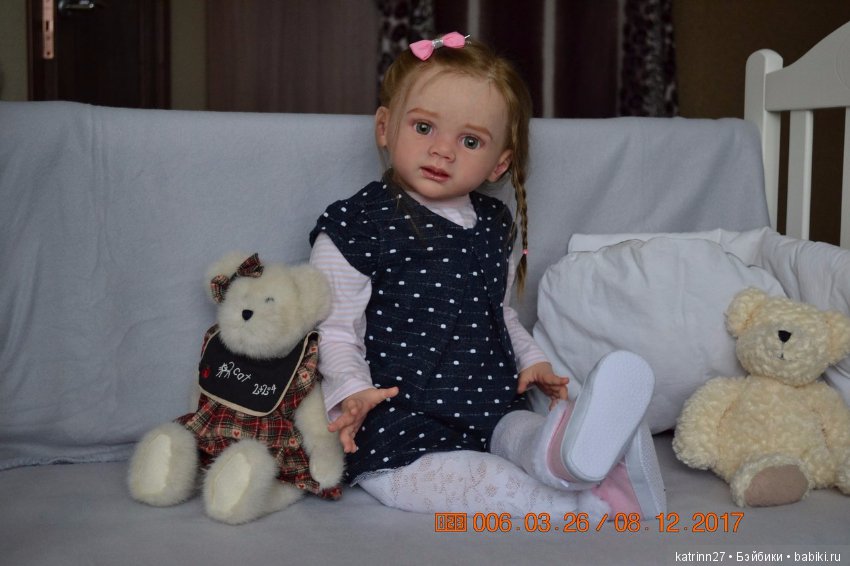 Кукла реборн Танюша, молд Fritzi. Автор Ekaterina Abbyasova babies
