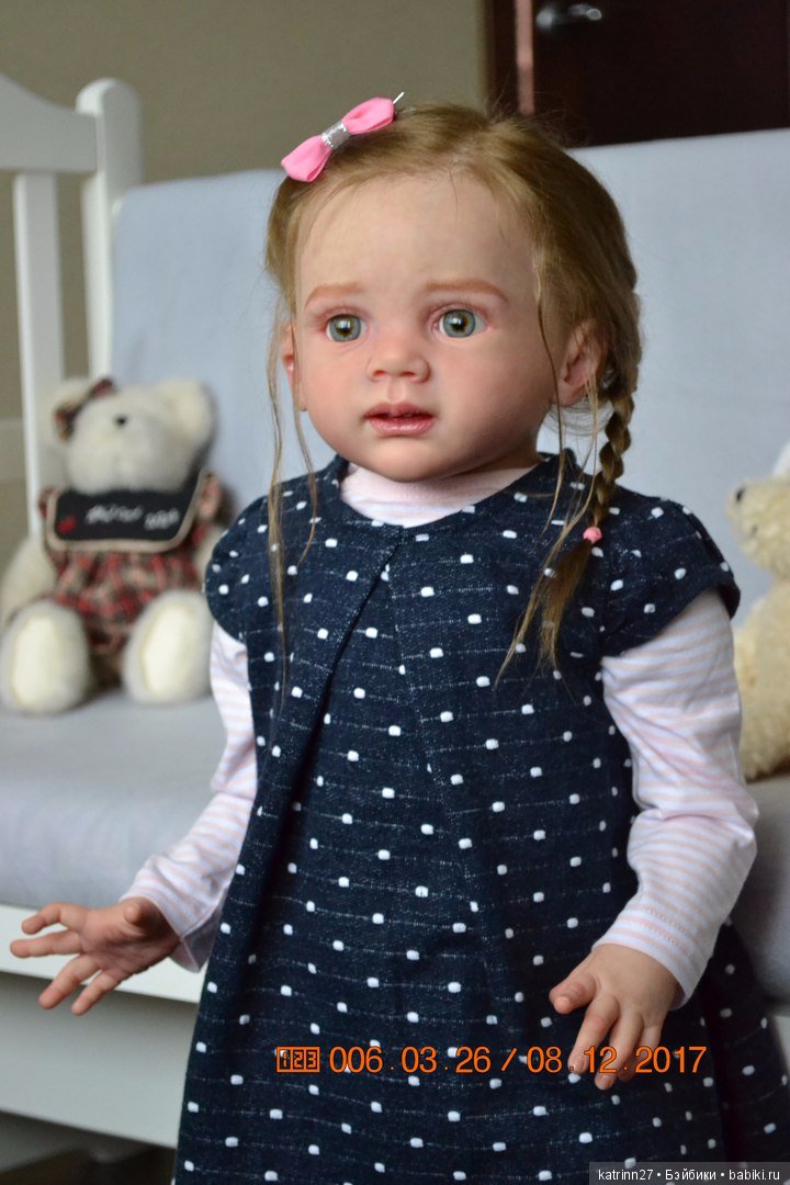 Кукла реборн Танюша, молд Fritzi. Автор Ekaterina Abbyasova babies