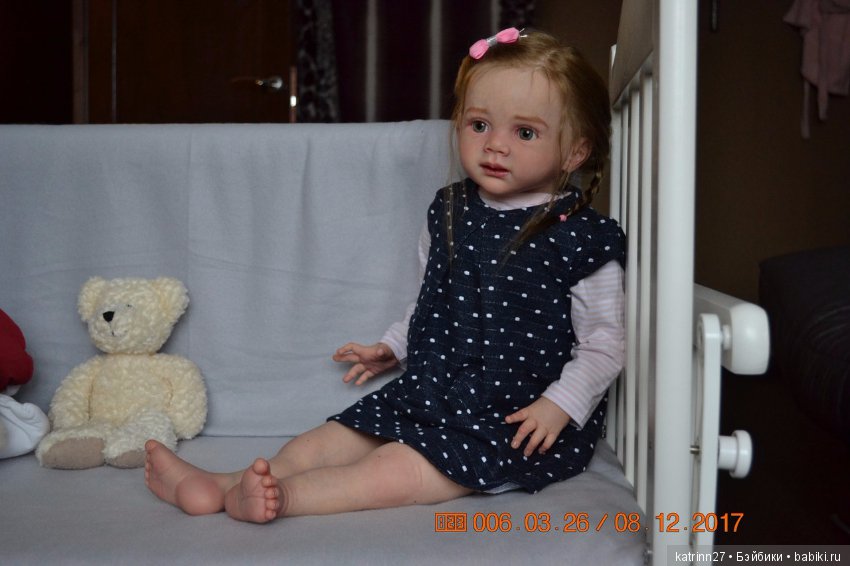 Кукла реборн Танюша, молд Fritzi. Автор Ekaterina Abbyasova babies