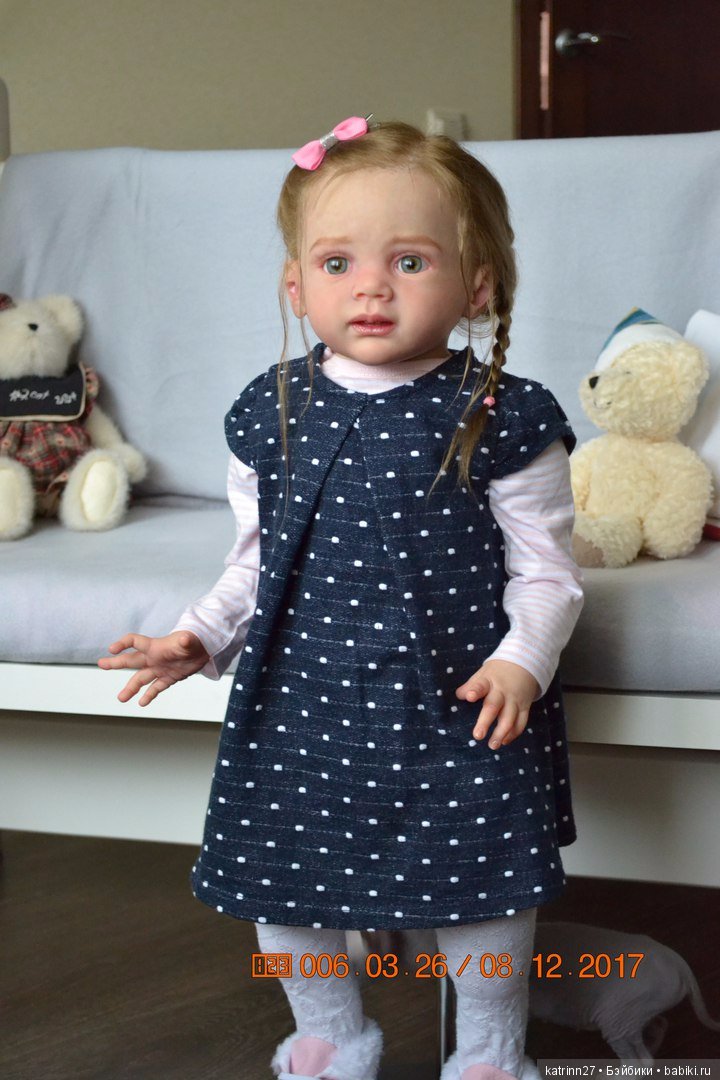 Кукла реборн Танюша, молд Fritzi. Автор Ekaterina Abbyasova babies