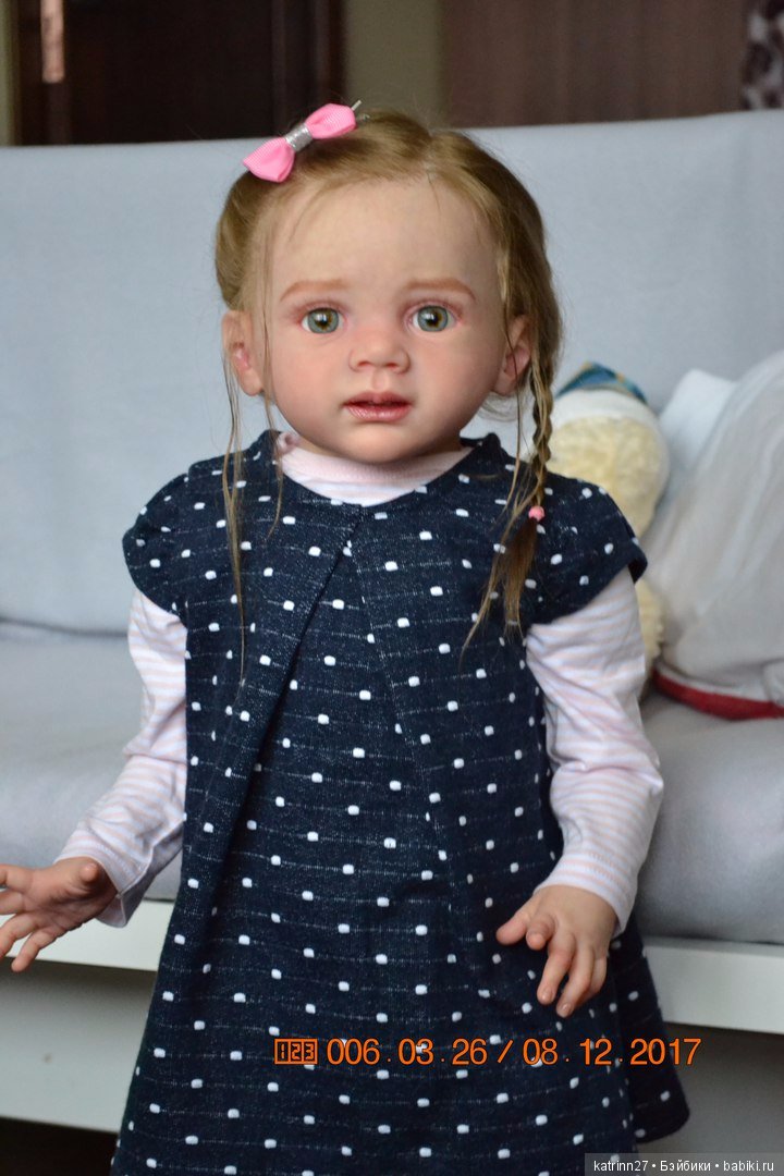Кукла реборн Танюша, молд Fritzi. Автор Ekaterina Abbyasova babies