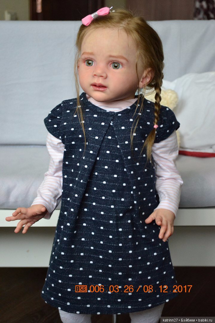Кукла реборн Танюша, молд Fritzi. Автор Ekaterina Abbyasova babies