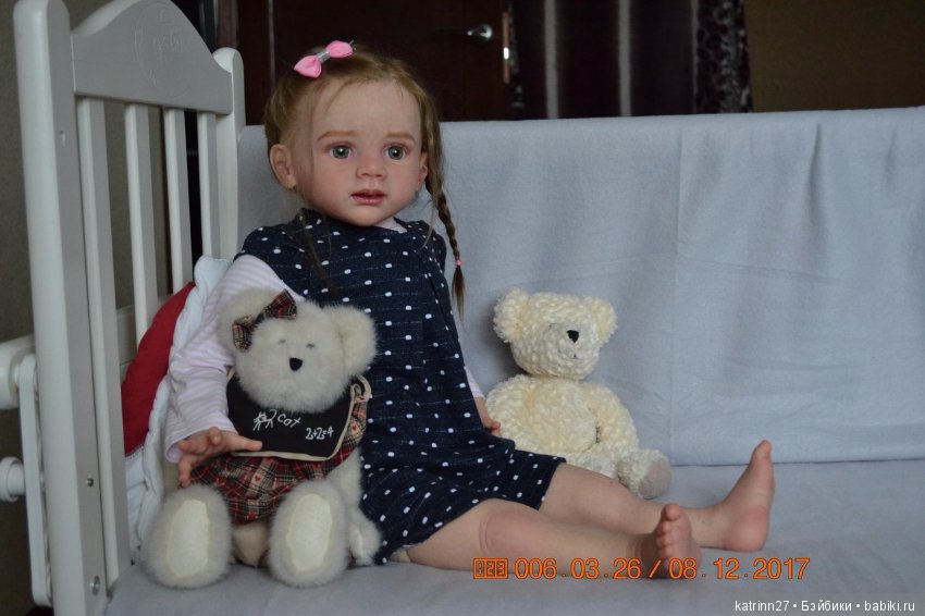 Кукла реборн Танюша, молд Fritzi. Автор Ekaterina Abbyasova babies