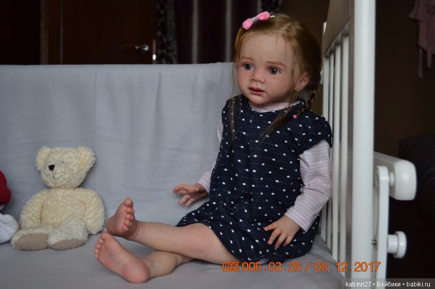 Кукла реборн Танюша, молд Fritzi. Автор Ekaterina Abbyasova babies