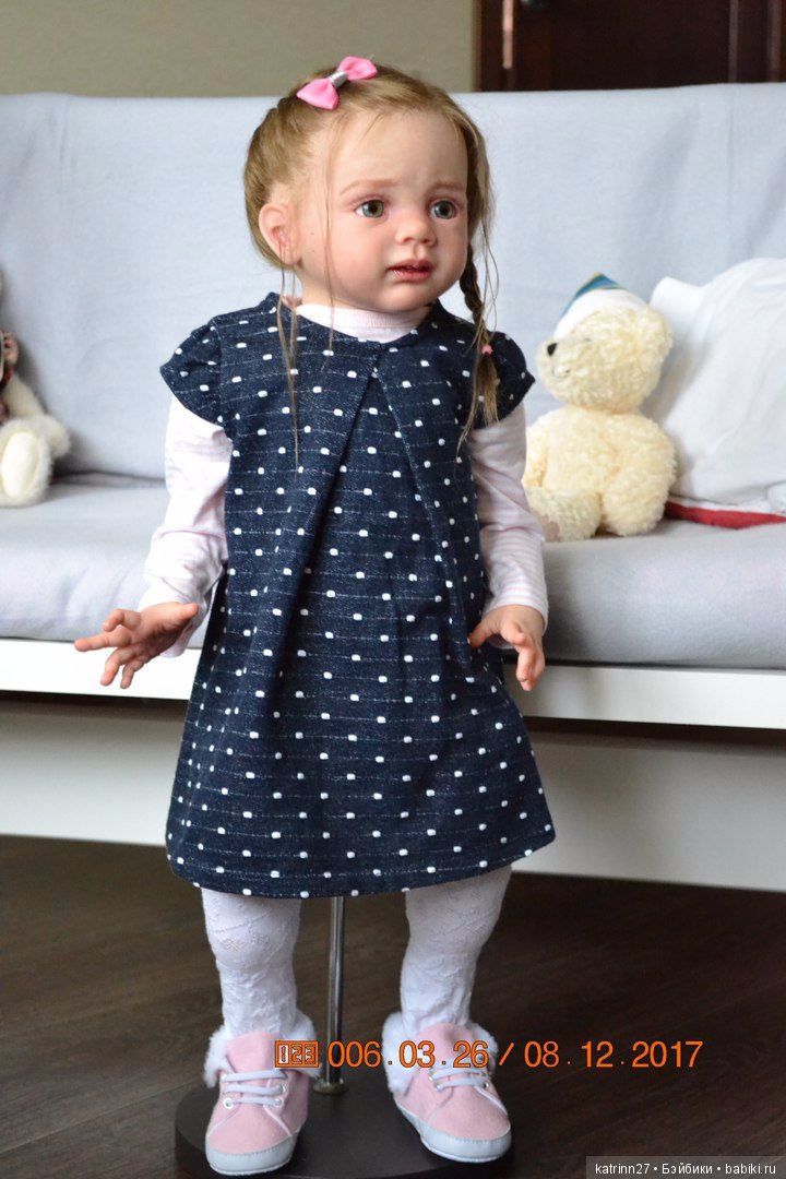 Кукла реборн Танюша, молд Fritzi. Автор Ekaterina Abbyasova babies (фото 4)