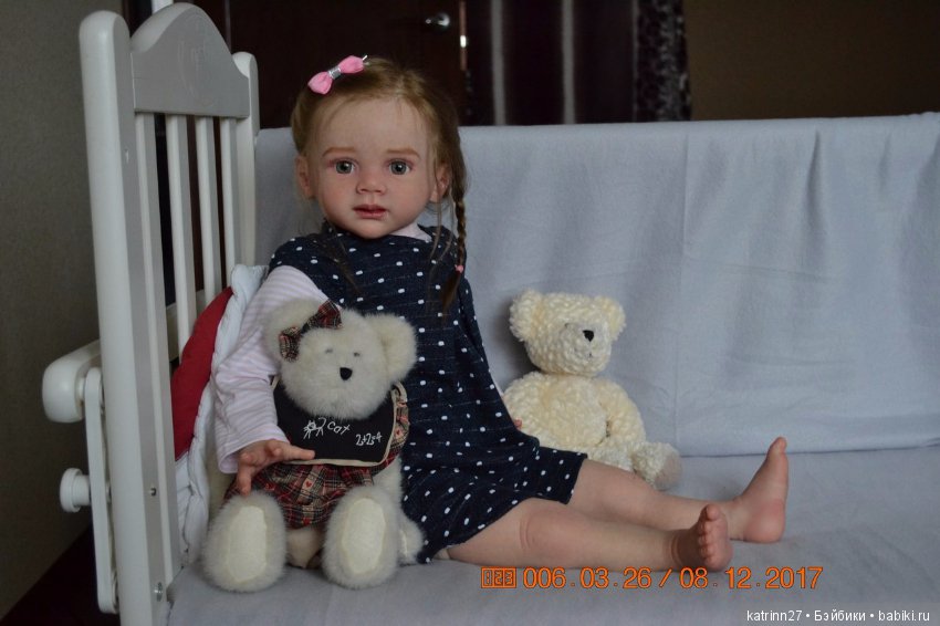 Кукла реборн Танюша, молд Fritzi. Автор Ekaterina Abbyasova babies