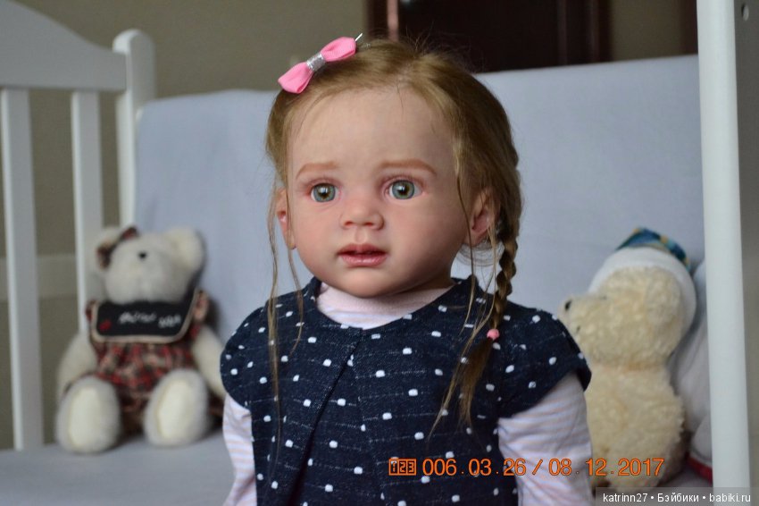 Кукла реборн Танюша, молд Fritzi. Автор Ekaterina Abbyasova babies (фото 3)