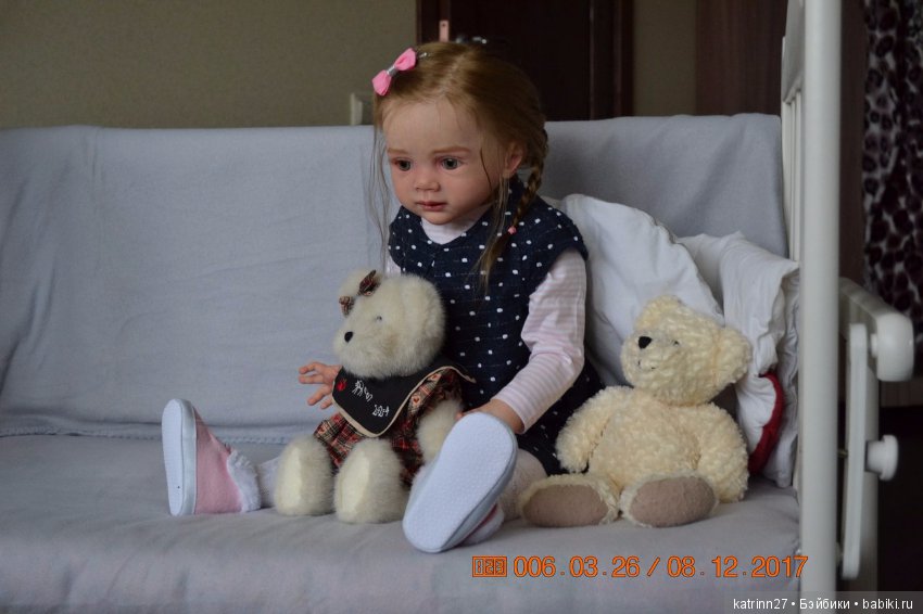 Кукла реборн Танюша, молд Fritzi. Автор Ekaterina Abbyasova babies