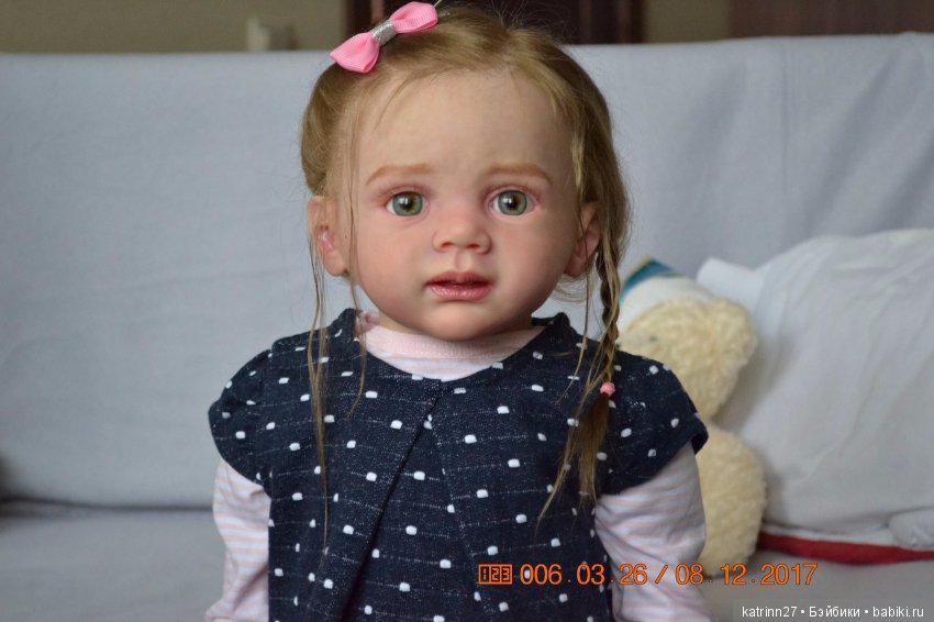 Кукла реборн Танюша, молд Fritzi. Автор Ekaterina Abbyasova babies (фото 10)