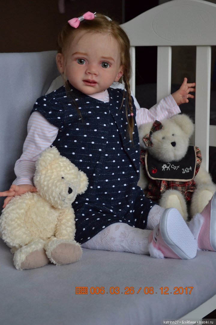 Кукла реборн Танюша, молд Fritzi. Автор Ekaterina Abbyasova babies