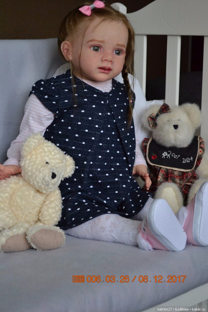 Кукла реборн Танюша, молд Fritzi. Автор Ekaterina Abbyasova babies
