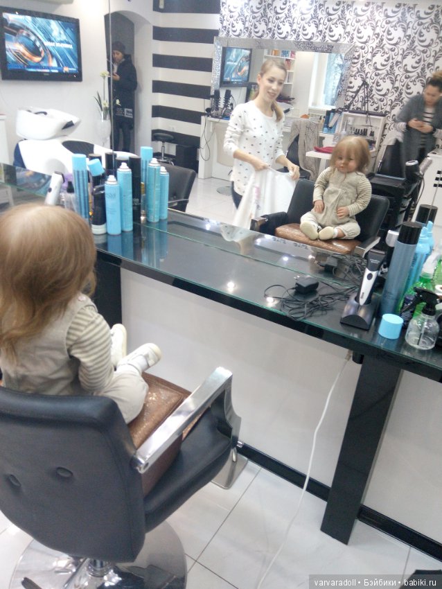 А мы в салоне красоты — Куклы Реборн (Reborn): домашние фото