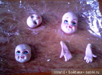 Моя новая кукла из ваты и попытка сделать кукольную коляску своими руками (фото 4)