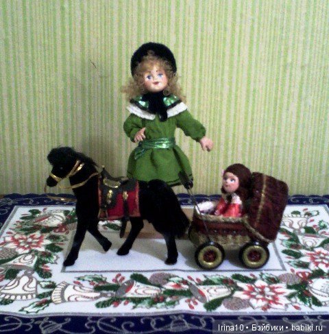 Моя новая кукла из ваты и попытка сделать кукольную коляску своими руками
