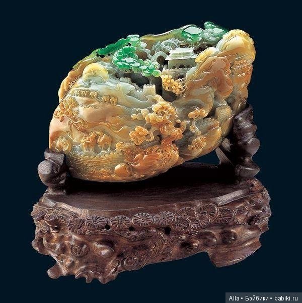 Китай. Резьба по камню — Авторская скульптура и статуэтки: гипс