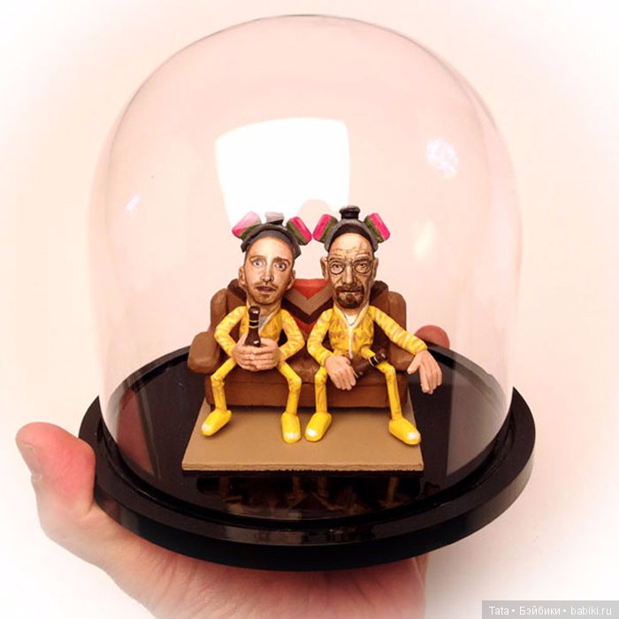 "Игра Престолов", The Beattles и Носферату: фигурки из арахиса от игрушечных дел мастера (фото 10)