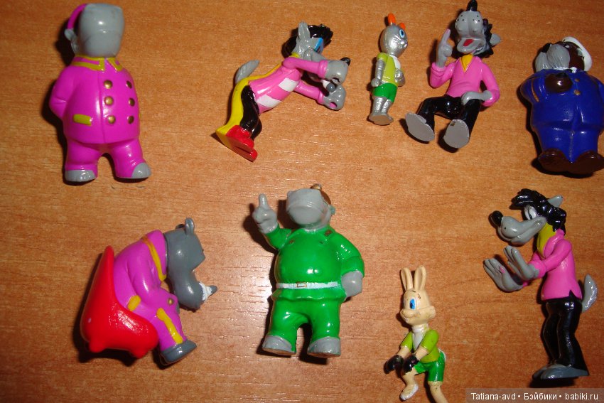 Киндеры по мультфильмам. Ну погоди