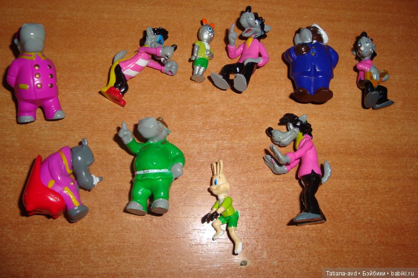 Киндеры по мультфильмам. Ну погоди