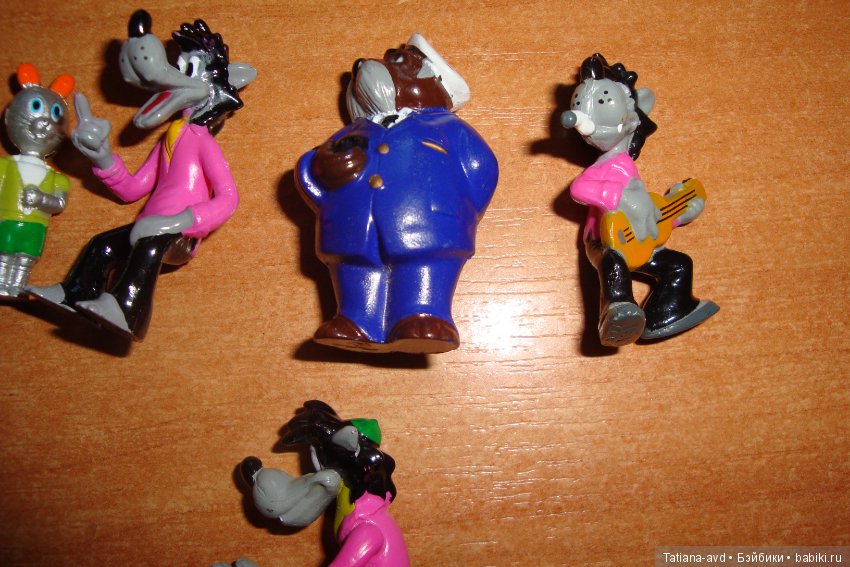 Киндеры по мультфильмам. Ну погоди