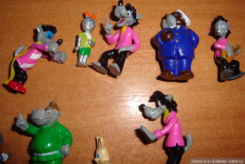 Киндеры по мультфильмам. Ну погоди