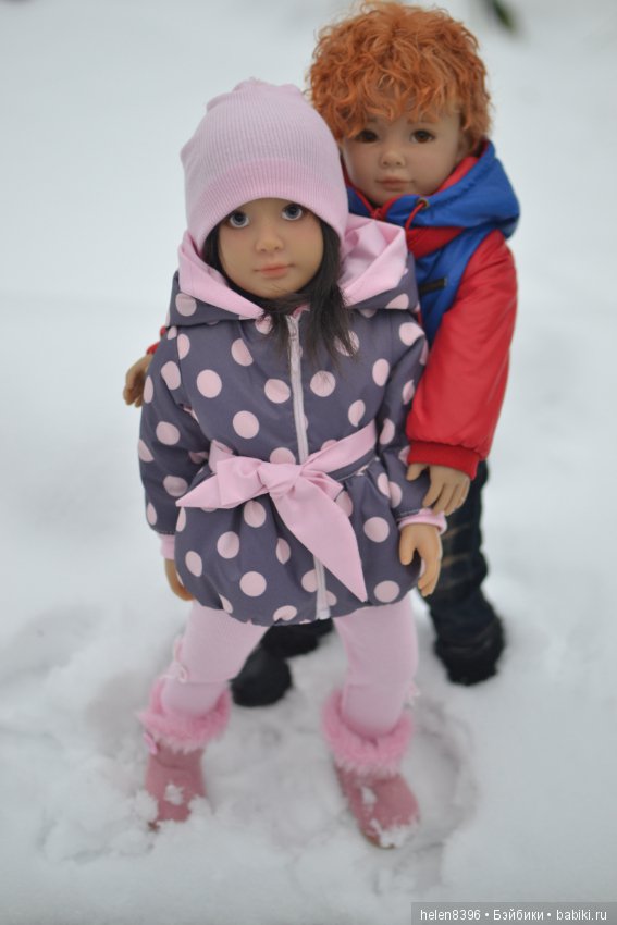 Модный дом "Валери" представляет: "Зимние детки". Одежда для кукол