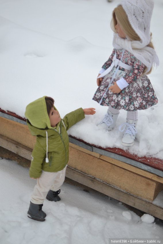 Модный дом "Валери" представляет: "Зимние детки". Одежда для кукол