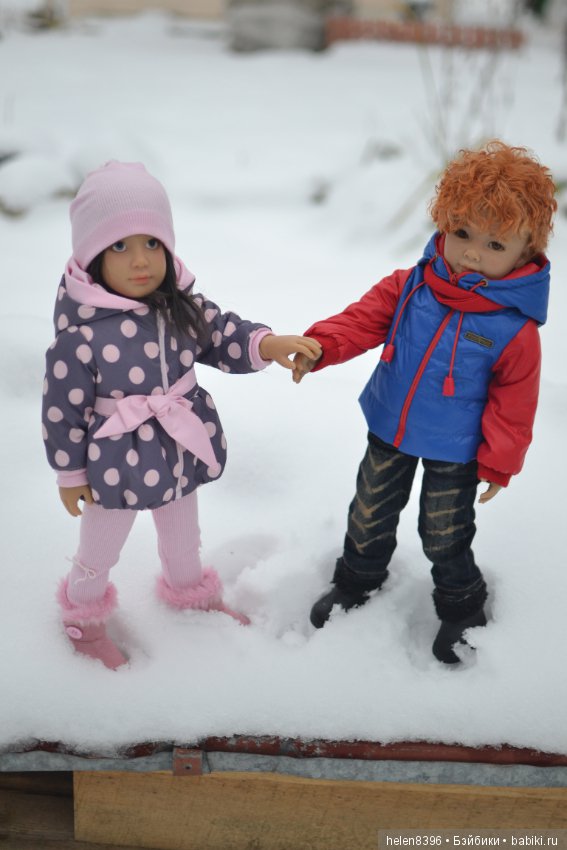Модный дом "Валери" представляет: "Зимние детки". Одежда для кукол
