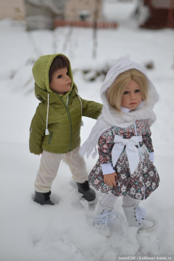 Модный дом "Валери" представляет: "Зимние детки". Одежда для кукол