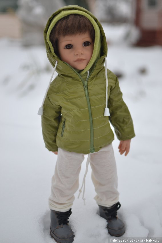 Модный дом "Валери" представляет: "Зимние детки". Одежда для кукол (фото 8)