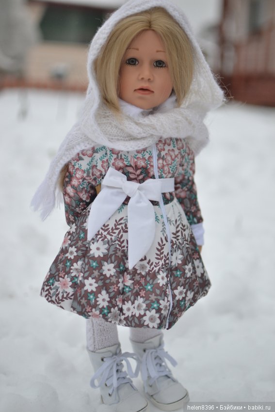 Модный дом "Валери" представляет: "Зимние детки". Одежда для кукол (фото 4)