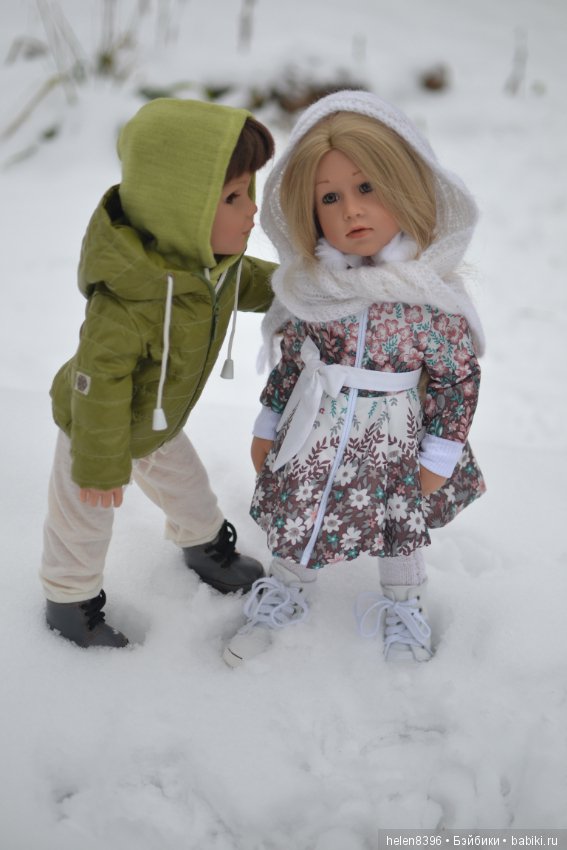 Модный дом "Валери" представляет: "Зимние детки". Одежда для кукол