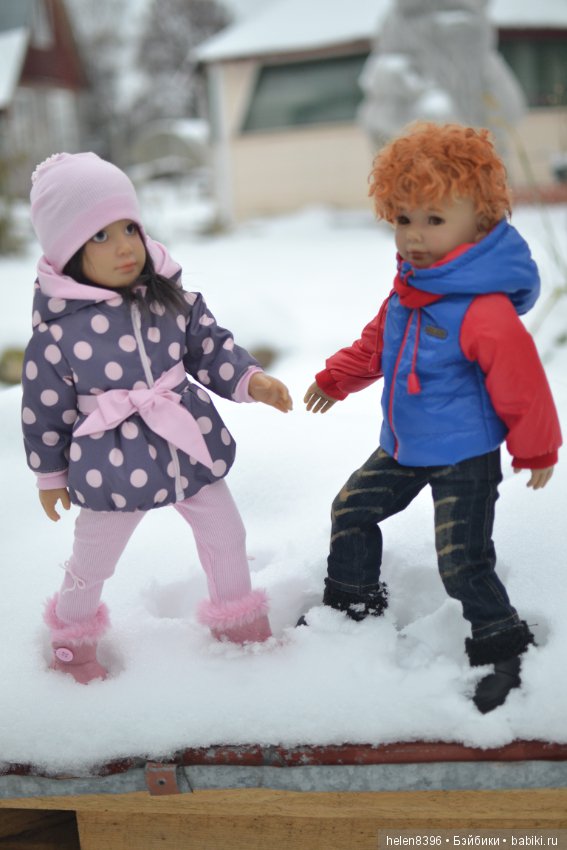 Модный дом "Валери" представляет: "Зимние детки". Одежда для кукол