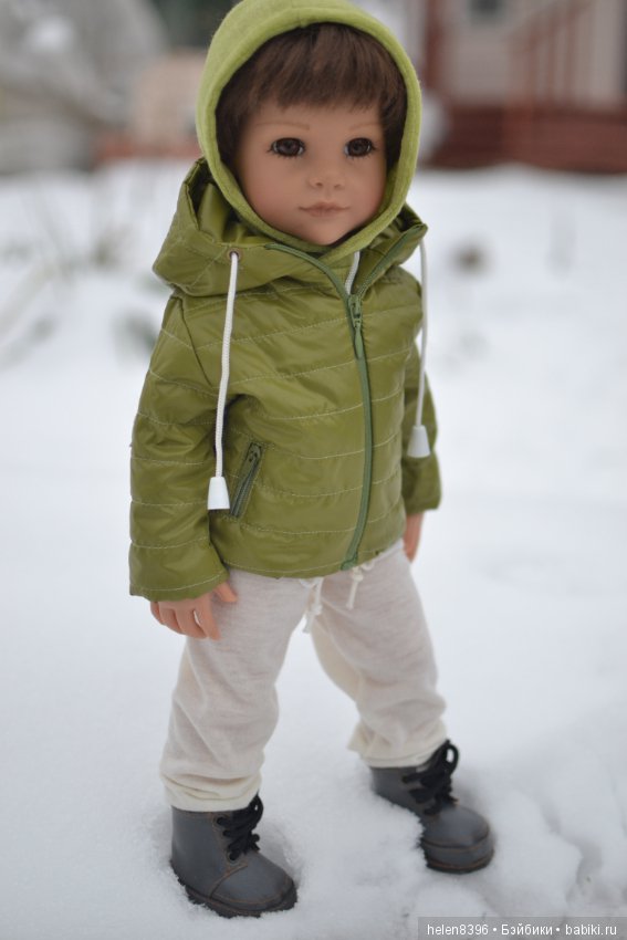 Модный дом "Валери" представляет: "Зимние детки". Одежда для кукол (фото 9)