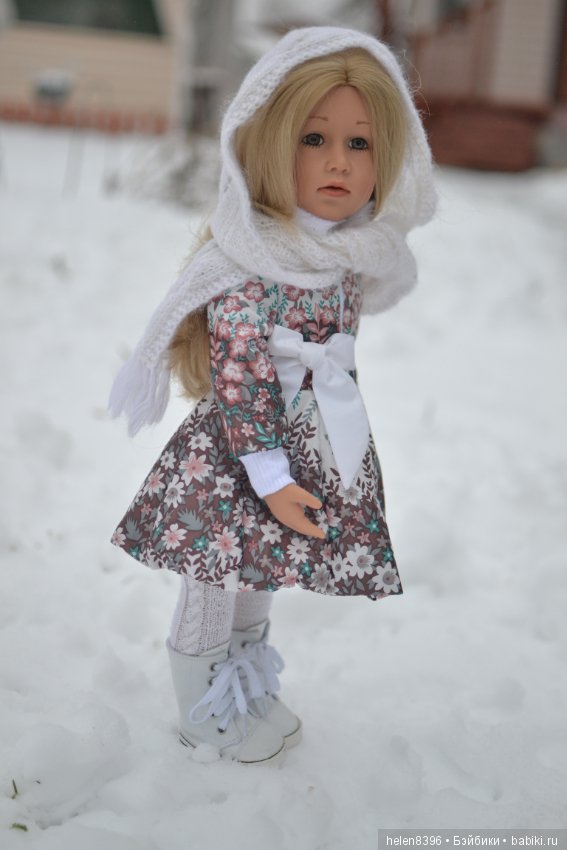 Модный дом "Валери" представляет: "Зимние детки". Одежда для кукол (фото 5)