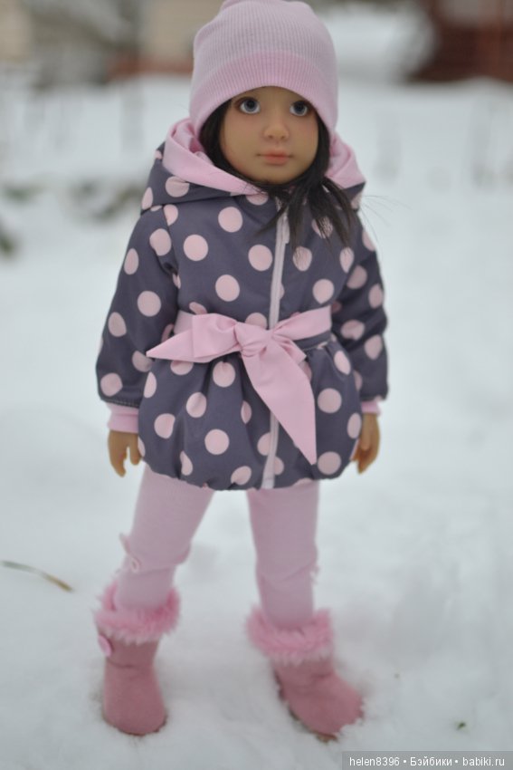Модный дом "Валери" представляет: "Зимние детки". Одежда для кукол