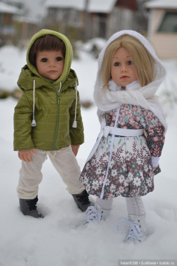 Модный дом "Валери" представляет: "Зимние детки". Одежда для кукол