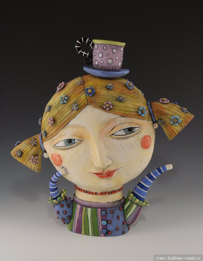 Веселая разноцветная керамика от Natalyasots (фото 6)