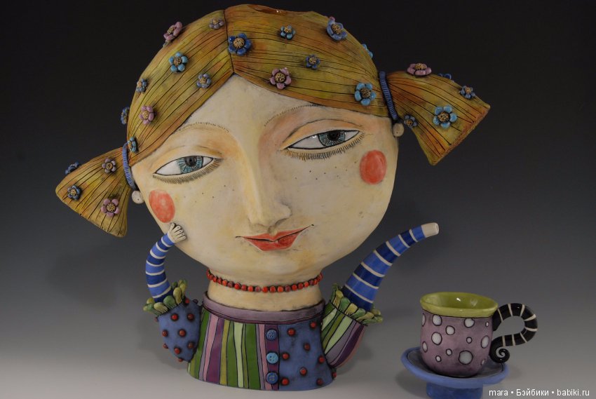 Веселая разноцветная керамика от Natalyasots (фото 7)