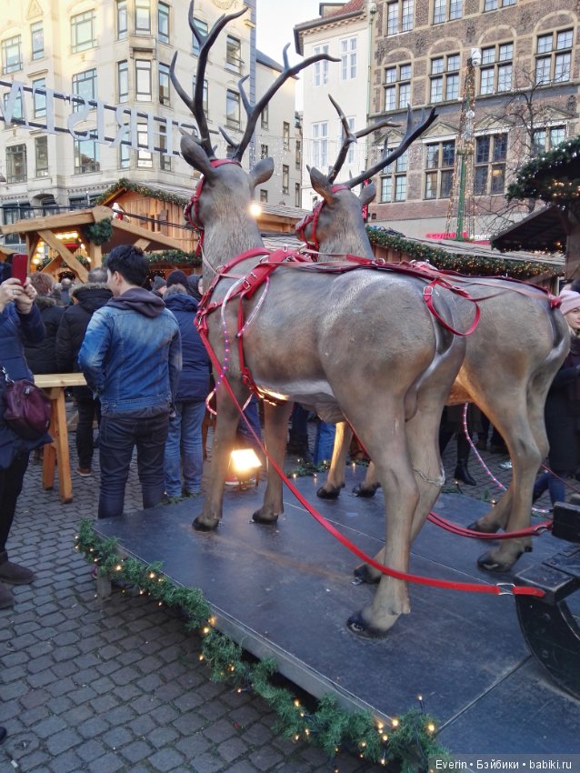 Предрождественская прогулка маленькой Ниссе