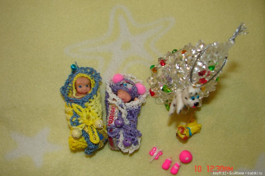 Новогодние малыши Тося и Валерия (фото 3)