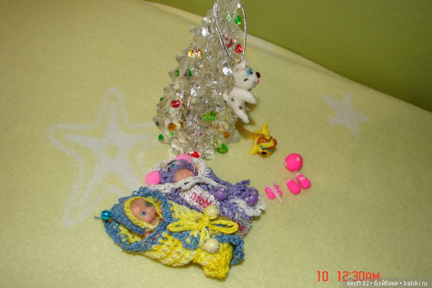 Новогодние малыши Тося и Валерия (фото 4)