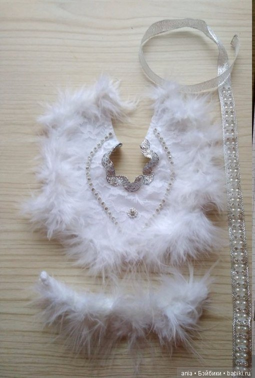 Выкройка платья, кокошника, оплечья от Марины Быковой на кукол Disney Animators (фото 5)