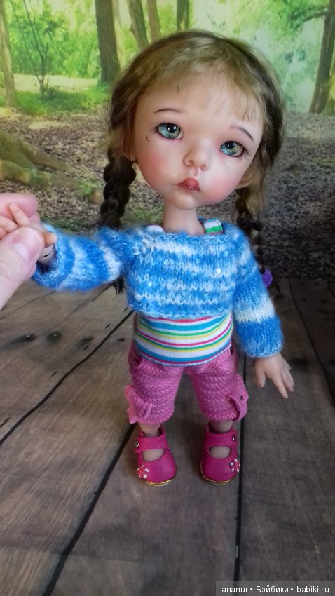 Определенно девочка. Авторская кукла Кондрашовой Ирины